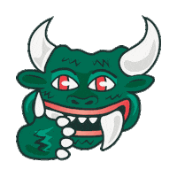 Wisconsin Northwoods Sticker by Rhinelander Hodag