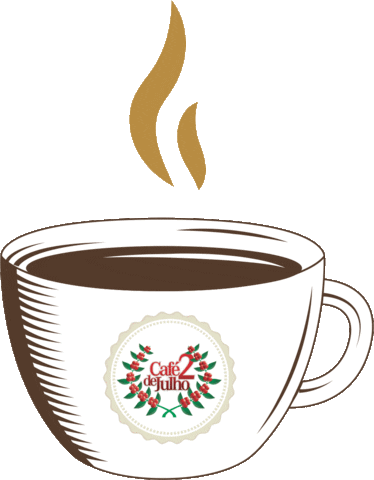 cafe2dejulho giphyupload coffee cafe cafeina Sticker