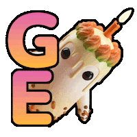 Carrot Cake Hello Sticker