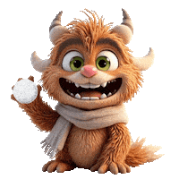 Cute Monster Sticker