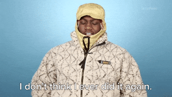 I Don't Think I Ever Did It Again