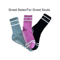 Grip Socks Sticker by Great Soles Social