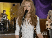 brie larson mic GIF