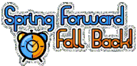 Clipart Daylight Savings Time 2015 Sticker