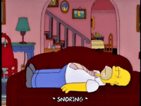 Tired Episode 17 GIF by The Simpsons