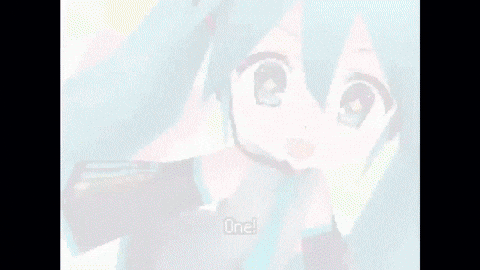 Sprout_Sprong giphyupload vocaloid miku hatsune miku GIF
