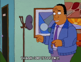 Season 8 Friday GIF by The Simpsons