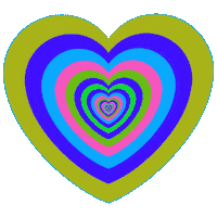 i love you hearts Sticker