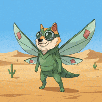 Digital Art Smiling GIF by Doge Pound