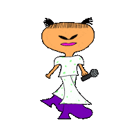 Dance Cartoon Sticker by Trixie The Pixie