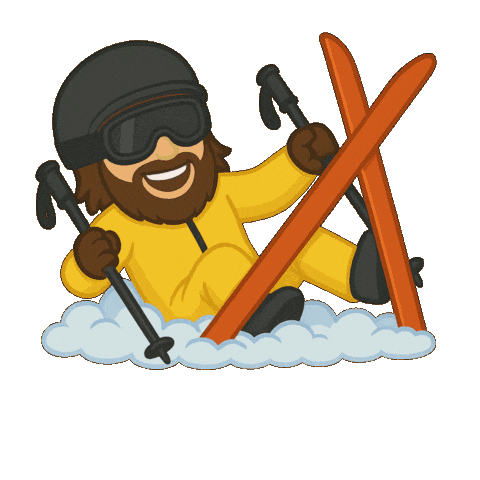 Winter Ski Sticker by NLW Tourismus Marketing GmbH