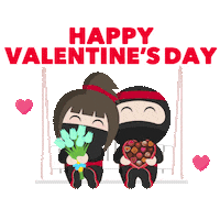 Valentines Day Love Sticker by ninjavanmalaysia