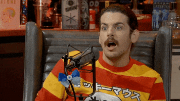 roosterteeth what wtf surprise shock GIF