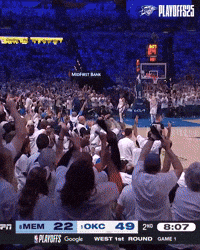 Celebrate Oklahoma City GIF by OKC Thunder