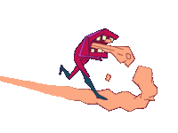 Run Running Sticker by Pierrad