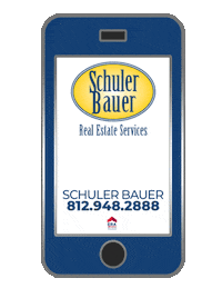 SchulerBauer real estate phone realtor sign Sticker
