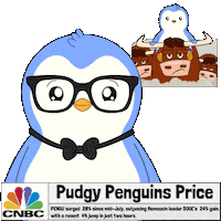 Breaking News Sticker by Pudgy Penguins