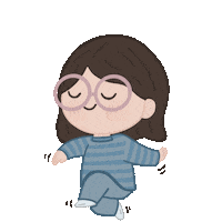 Working Girl Mood Sticker
