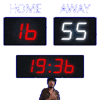 55 Away Sticker