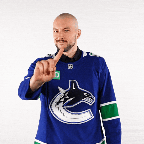 Hockey Player No GIF by Vancouver Canucks