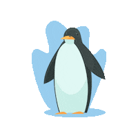 Winter Penguin Sticker by Editions Jocatop