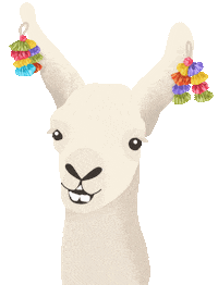 Peru Llama Sticker