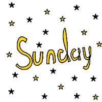 Star Day Sticker