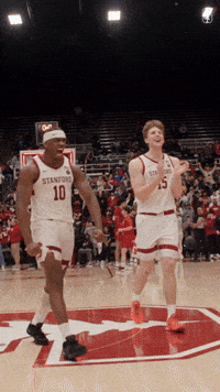 Celebration Hype GIF by Stanford Athletics