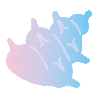 Hermit Crab Sea Sticker by THE RECORDER FACTORY