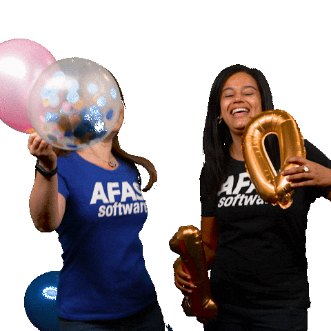 Tien Sticker by AFAS Software