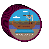 magdalafamily magdala magdala peregrinos magdala peregrinación magdala galilea Sticker