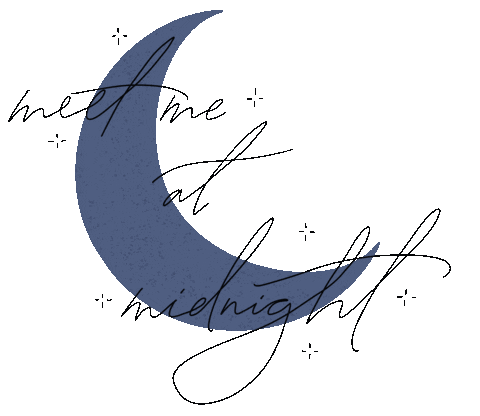 Illustration Moon Sticker