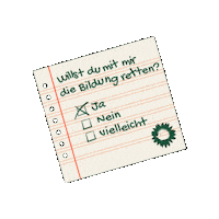 Bildung Sticker by Klara Schedlich