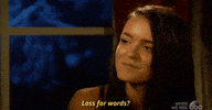 loss for words raven GIF by The Bachelor