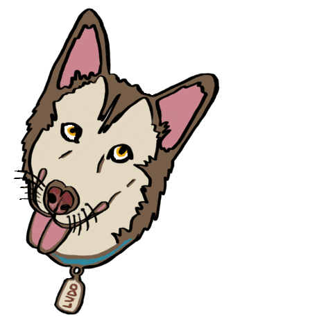 I Love Dogs Dog Sticker