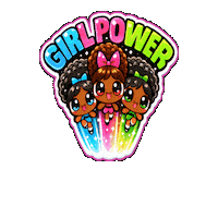 Brown Skin Girl Sticker