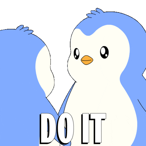 Happy I Love You Sticker by Pudgy Penguins