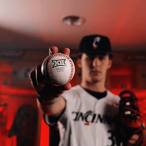 College Baseball Uc GIF by Cincinnati Bearcats