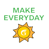 Climate Change Sun Sticker by Green Party of Aotearoa New Zealand