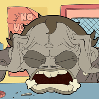 TawaiTeamAnimationStudio angry crazy scream rage GIF
