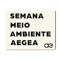 Aegea Sticker by Águas Guariroba