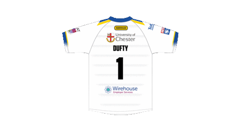 The Wire Matt Dufty Sticker by Warrington Wolves
