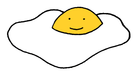 AlmostIris giphyupload happy smile egg Sticker