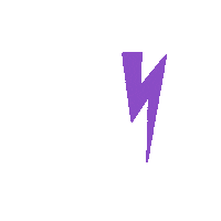 80S Lightning Sticker