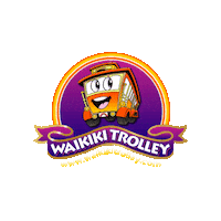 Summer Vacation Sticker by Waikiki Trolley