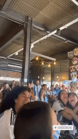 Fans Celebrate in Buenos Aires