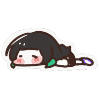 Sad Emo Sticker