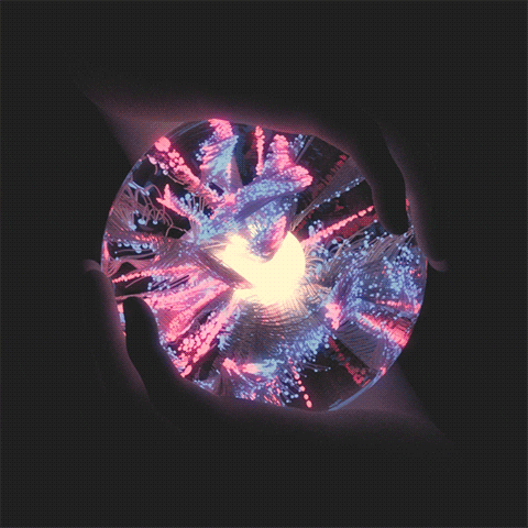 somenerv 3d power neon aesthetic GIF