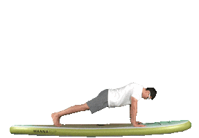 WANNAsup sup suppen standuppaddling supboard Sticker