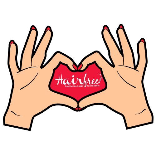 hairfree giphyupload love girl glasses Sticker